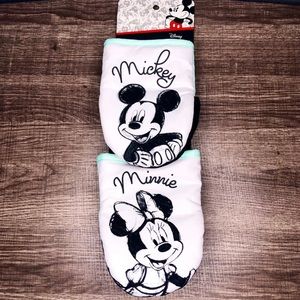 Disney Mickey Mouse & Minnie Overside Mini Mitts